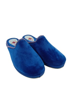 zapatillas con cuña alcalde 8500 AZUL