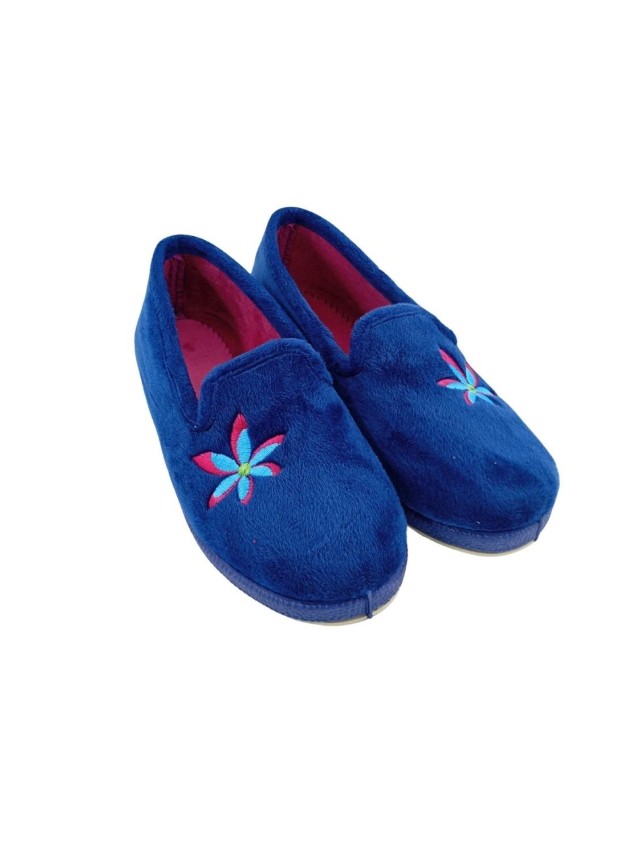 zapatillas cuña alcalde 8250 MARINO
