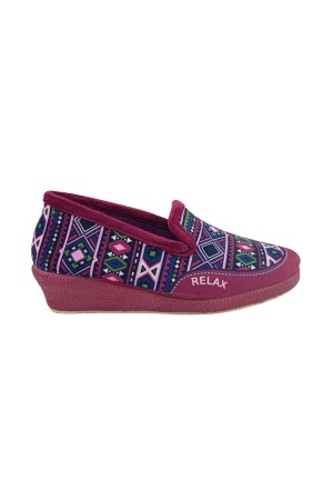 zapatillas cuña alcalde 8803 BURDEOS