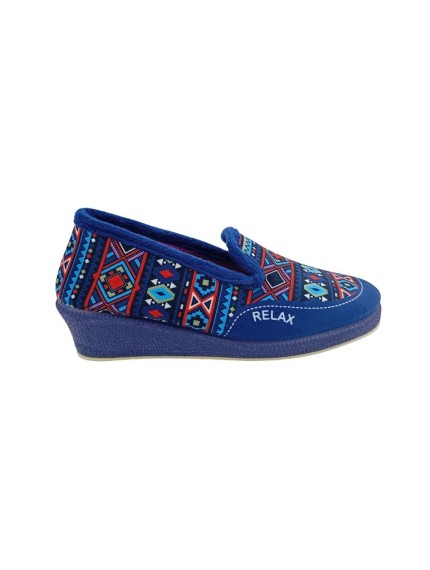 zapatillas cuña alcalde 8803 MARINO 2
