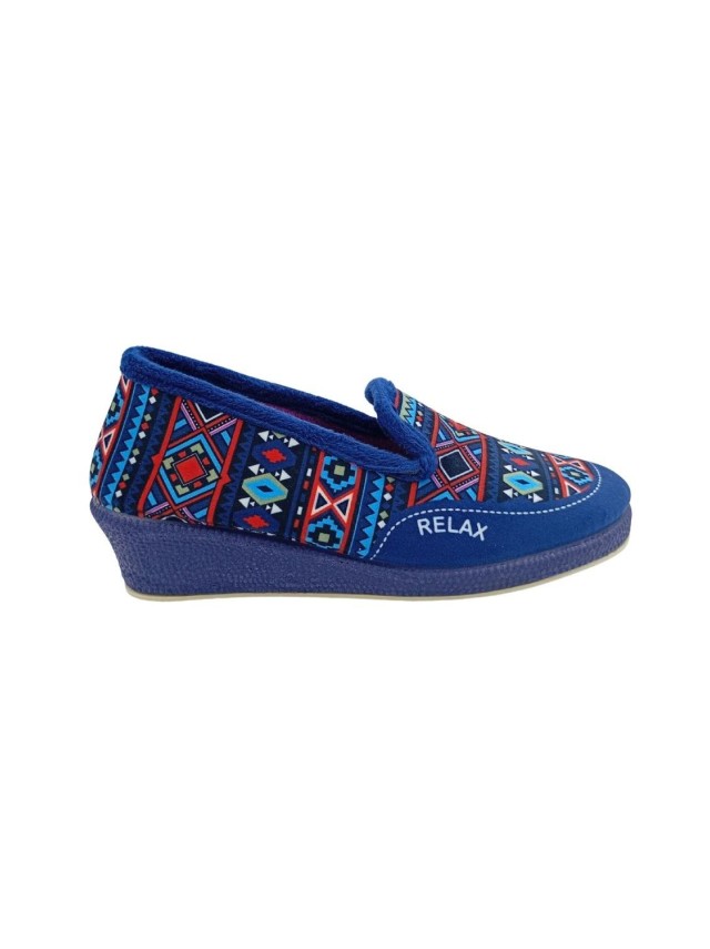 zapatillas cuña alcalde 8803 MARINO