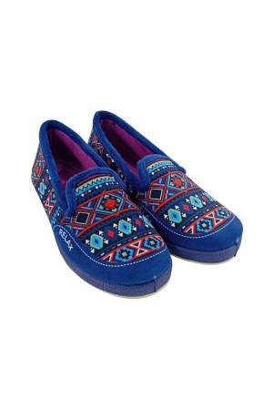zapatillas cuña alcalde 8803 MARINO