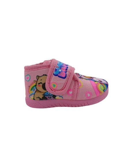 zapatillas botitas alcalde 14014 ROSA