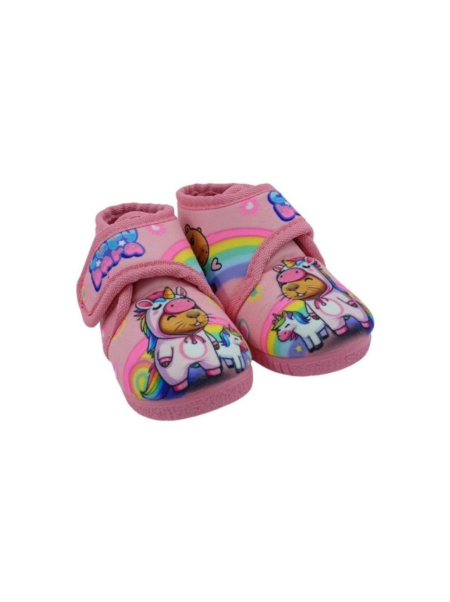 zapatillas botitas alcalde 14014 ROSA