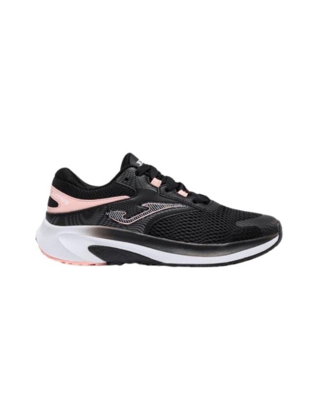deportivos running joma negro-rosa...