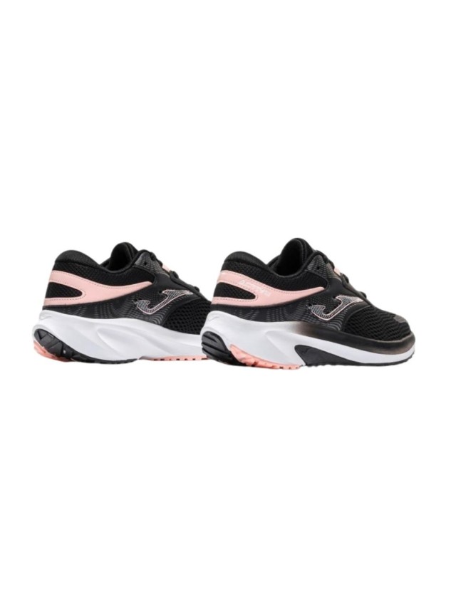 deportivos running joma negro-rosa...