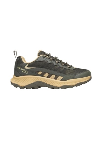 deportivos trekking merrell speed strike 2 gtx kaki...