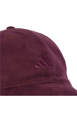 unisex gorras adidas corduroy burdeos kq6685