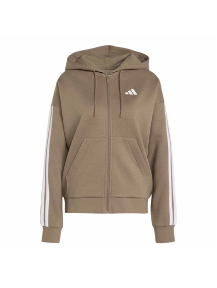 sudaderas adidas essentials 3 marron kf6273