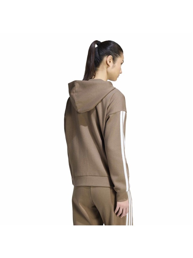 sudaderas adidas essentials 3 marron...