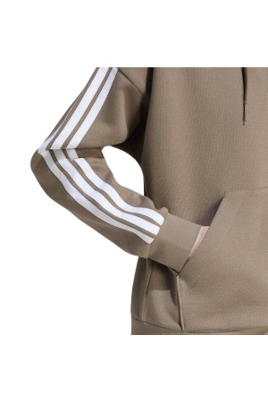 sudaderas adidas essentials 3 marron kf6273