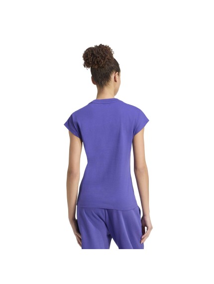 camisetas adidas essentials linear lila kf8375 2