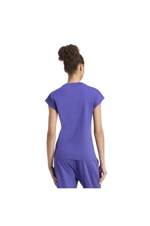 camisetas adidas essentials linear lila kf8375