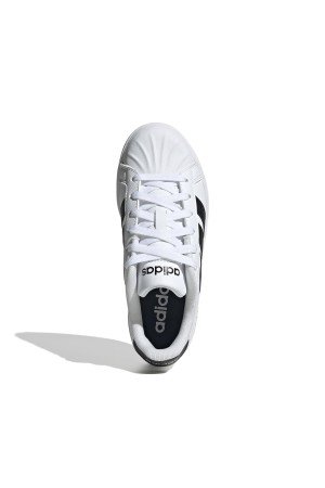 deportivos casual adidas streettalk blanco-negro jq6146