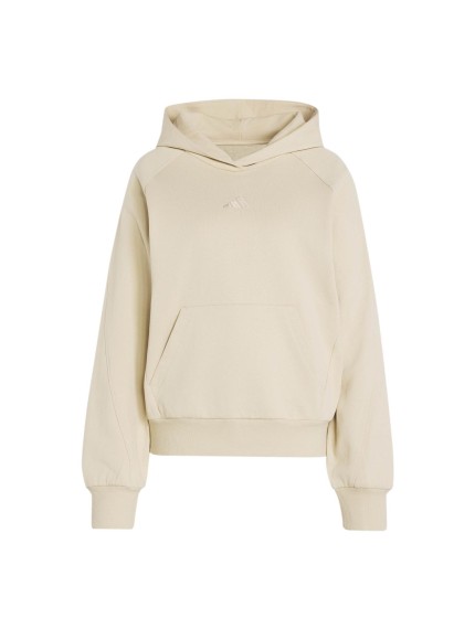 sudaderas adidas kit small logo beige kv9787