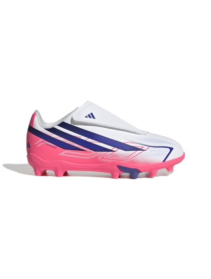 deportivos futbol adidas f50 hyperfast blanco-rosa kk1345