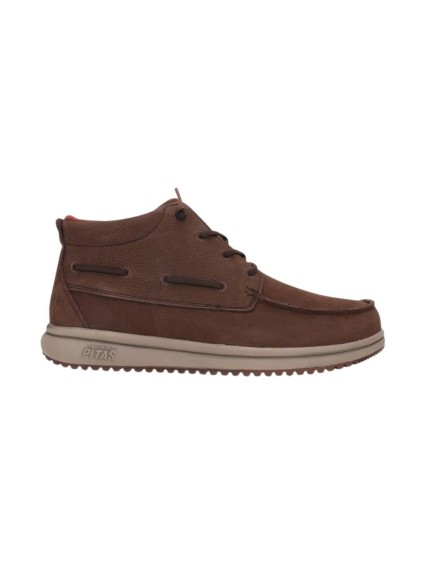 botas casual pitas timor leather MARRON
