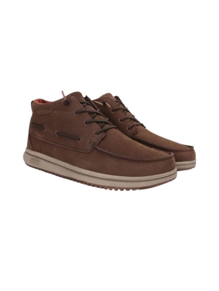 botas casual pitas timor leather MARRON 2