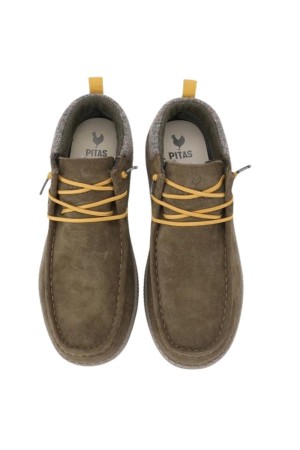 botas casual pitas wp150 bob VERDE