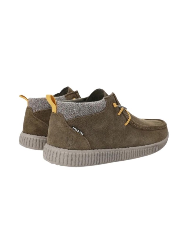 botas casual pitas wp150 bob VERDE