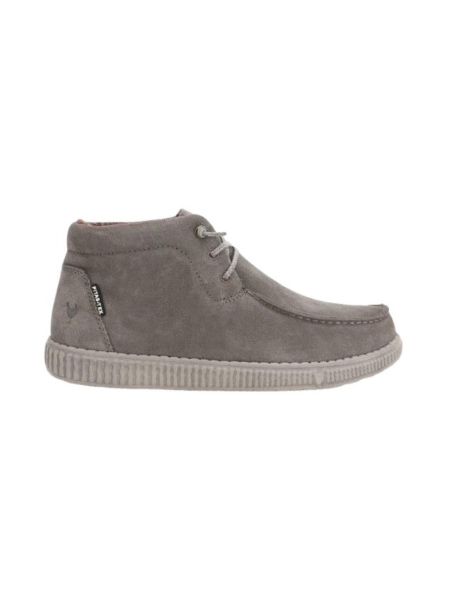botas casual pitas wp150 hi GRIS