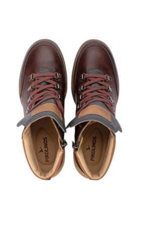 botines confort y sport pikolinos viana w7c-8582c1 MARRON OSCURO