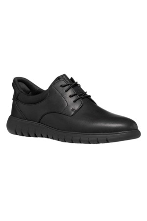zapatos blucher geox u664ja NEGRO