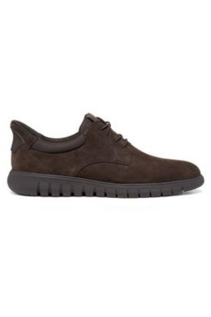 zapatos blucher geox u664ja MARRON OSCURO