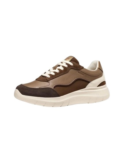 deportivos casual geox taupe d65yna TAUPE 2