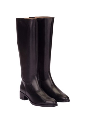botas altas wonders bonjour negro d-1808 NEGRO