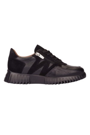 zapatos sport wonders flexfly negro a-4424 NEGRO