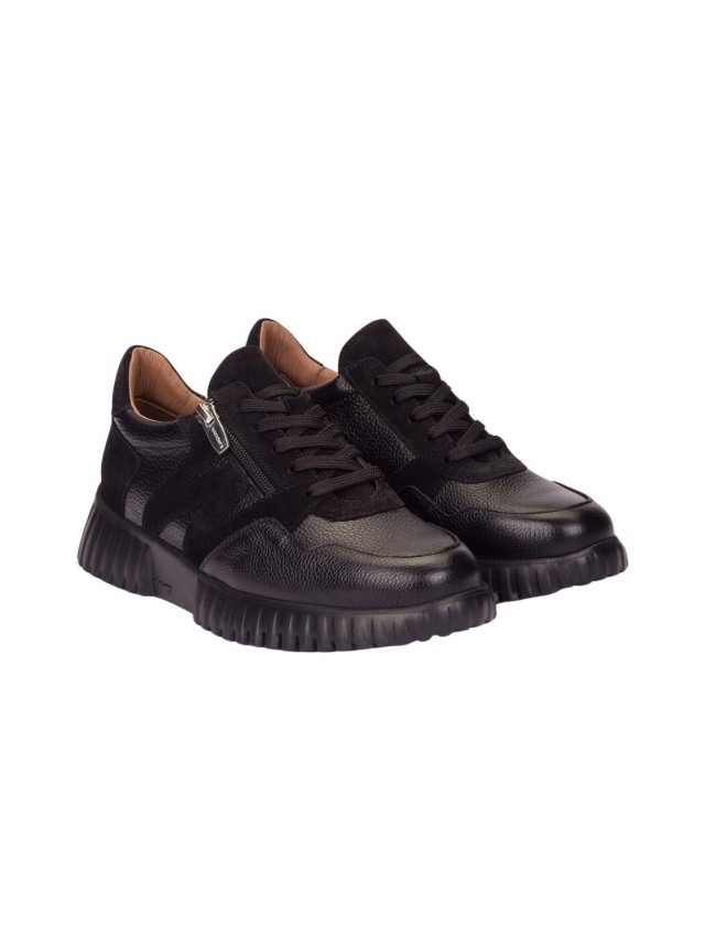 zapatos sport wonders flexfly negro...