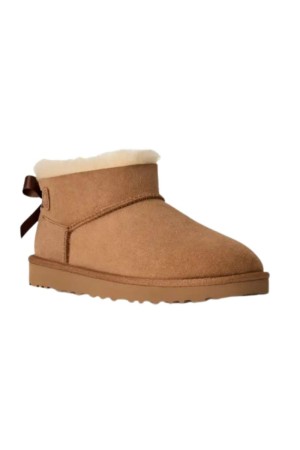 Botas UGG Señora Chestnut Ultra Mini Bailey Bow 1185491