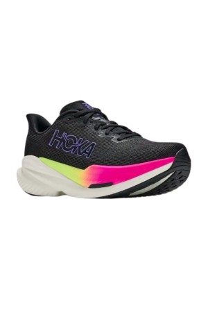 Deportivos Hoka Hombre Negro Neón Mach X 3 1168720BNN