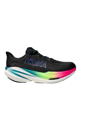 Deportivos Hoka Hombre Negro Neón Mach X 3 1168720BNN