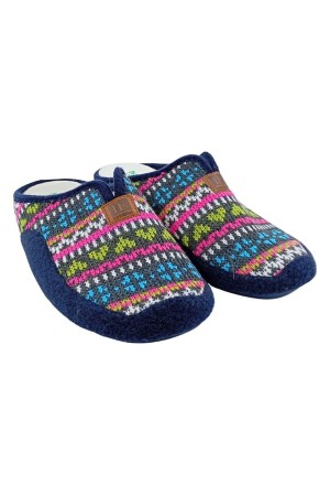 Zapatillas Norteñas Marino Descalza Lana Bruma 50-22