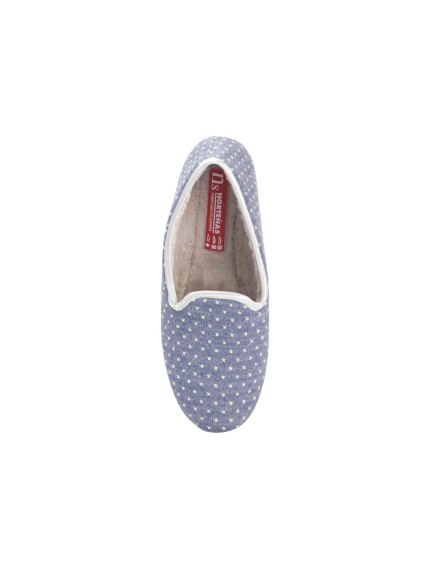 Zapatillas de Casa Norteñas Señora Azul Copete Lullabee... 2