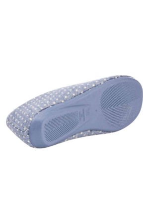 Zapatillas de Casa Norteñas Señora Azul Copete Lullabee 5-980