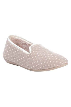 Zapatillas Norteñas Mujer Beige Copete Lullabee 5-980