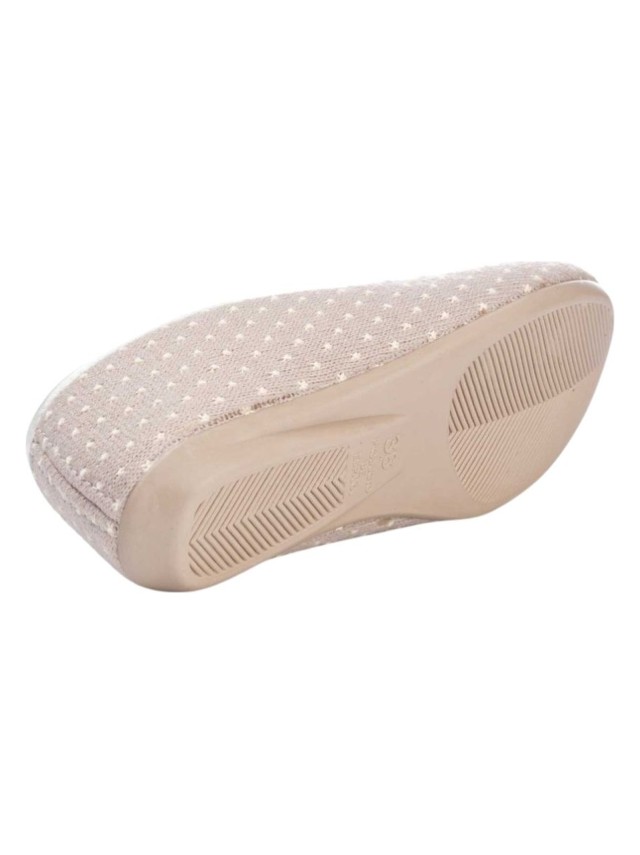 Zapatillas Norteñas Mujer Beige...