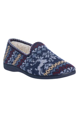 Zapatillas Norteñas Marino Copete Lana Ciervo 52-440