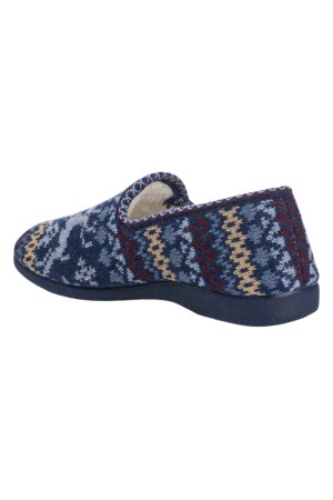 Zapatillas Norteñas Marino Copete Lana Ciervo 52-440