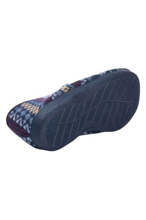 Zapatillas Norteñas Marino Copete Lana Ciervo 52-440