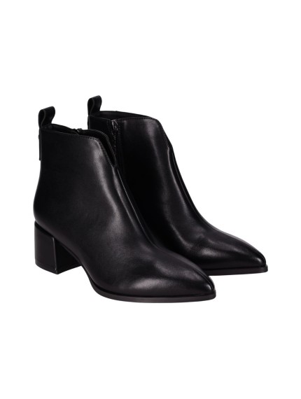 Botines CHIKA10 Señora Negro Tacón Medio ESPINO02 2
