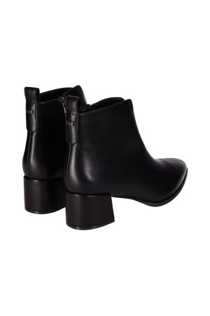Botines CHIKA10 Señora Negro Tacón Medio ESPINO02