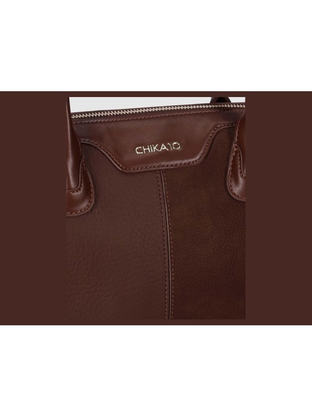 Bolso de mano Chika10 Marrón Mezquita...