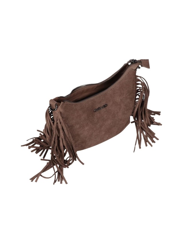 Bolso CHIKA10 Unisex Taupe Flecos...