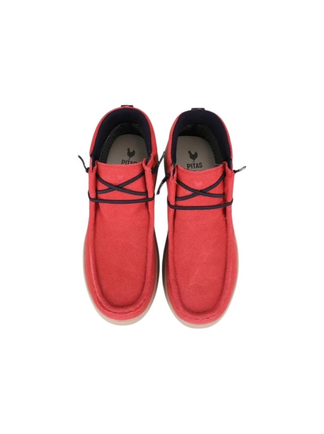 Botas Walk In Pitas Mujer Rojo PARIS