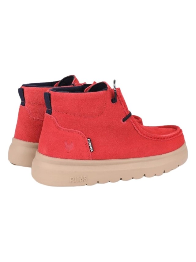 Botas Walk In Pitas Mujer Rojo PARIS