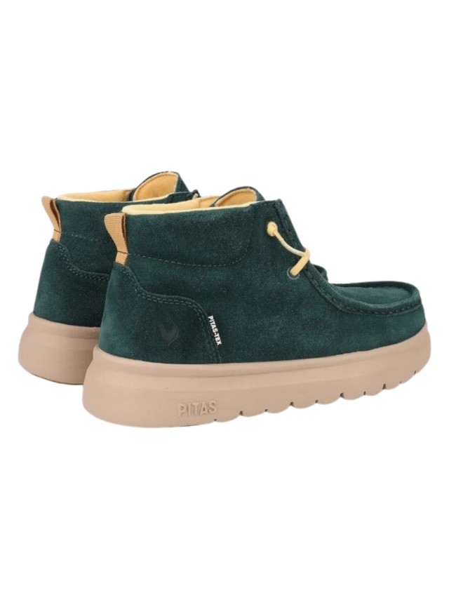 Botas Walk In Pitas Mujer Verde...